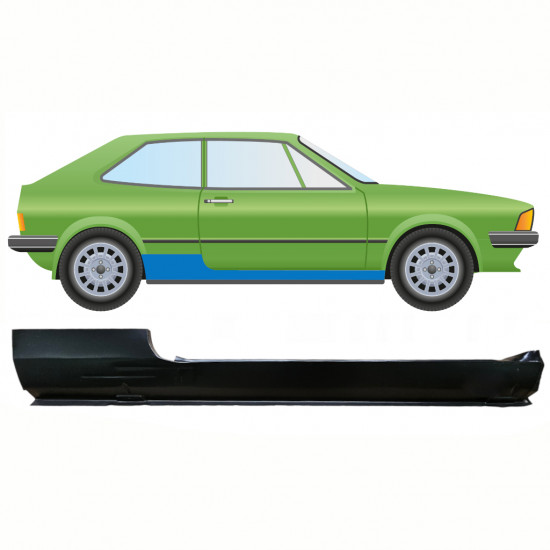 Réparation bas de caisse pour VW Scirocco 1974-1981 / Droite 8759