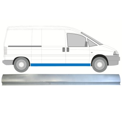 Réparation bas de caisse pour Fiat Scudo 1994-2007 / Gauche = Droite (symétrique) 14525