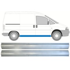Réparation bas de caisse pour Fiat Scudo 1994-2007 / Gauche+Droit / Ensemble 14526