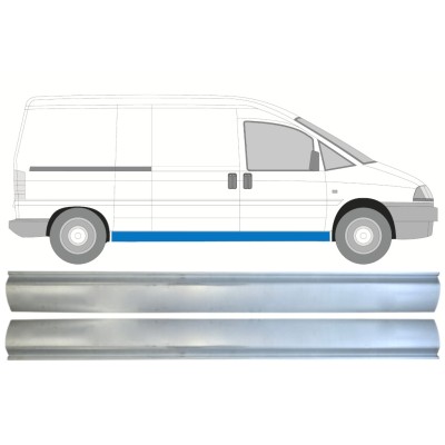 Réparation bas de caisse pour Fiat Scudo 1994-2007 / Ensemble 14526