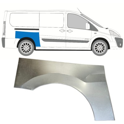 Panneau de réparation arc d'aile arrière pour Fiat Scudo 2007-2016 / Droite 14745
