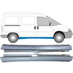 Panneau de réparation du seuil pour Peugeot Expert 1994-2007 / Gauche+Droit / Ensemble 14011