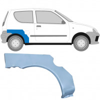 Panneau de réparation arc d'aile arrière pour Fiat Seicento 1998-2010 / Droite 6512