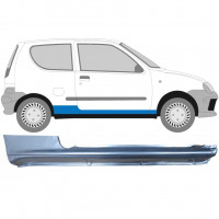 Panneau de réparation du seuil pour Fiat Seicento 1998-2010 / Droite 6509