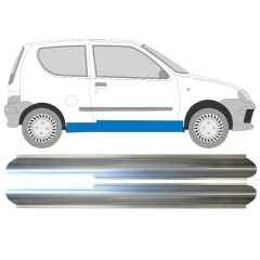Réparation bas de caisse pour Fiat Seicento 1998-2010 / Gauche+Droit / Ensemble 14719
