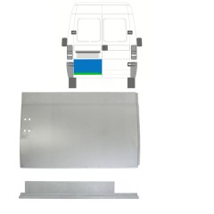 Panneau de réparation intérieur et extérieur des portes arrière pour Fiat Ducato 1994-2006 / Gauche / Ensemble 9754