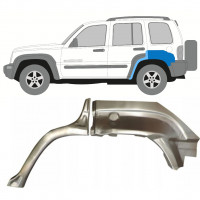 Panneau de réparation arc d'aile arrière pour Jeep Liberty 2001-2008 / Gauche / Ensemble 9962