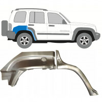 Panneau de réparation arc d'aile arrière pour Jeep Liberty 2001-2008 / Droite / Ensemble 9961