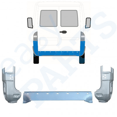 Panneau de réparation arrière pour Mercedes Sprinter 1995-2005 / Ensemble 9716