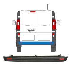 Pare-chocs arrière + feu réfléchissant pour Opel Vivaro 2014-2019 / Ensemble 13240