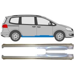 Panneau de réparation du seuil pour Volkswagen Sharan 2010-2022 / Gauche+Droit / Ensemble 14596