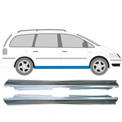 Panneau de réparation du seuil pour VW Sharan Ford Galaxy 1995-2010 / Gauche+Droit / Ensemble 9249