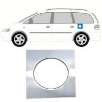 Panneau de réparation du trou de carburant pour Volkswagen Sharan 1995-2010 14953
