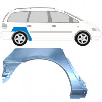 Panneau de réparation arc d'aile arrière pour VW Sharan Ford Galaxy 1995-2000 / Droite 6591