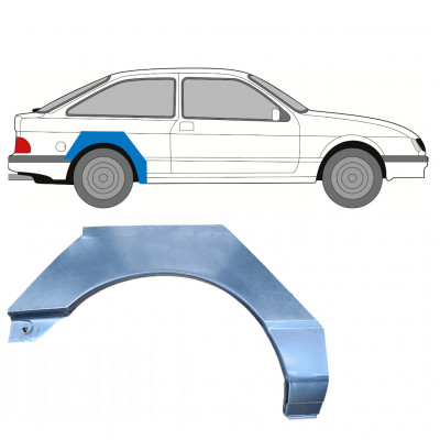 Panneau de réparation arc d'aile arrière pour Ford Sierra 1982-1993 / Droite 7387