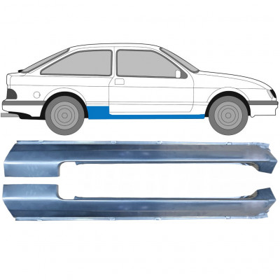 Panneau de réparation du seuil pour Ford Sierra 1982-1993 / Gauche+Droit / Ensemble 9416