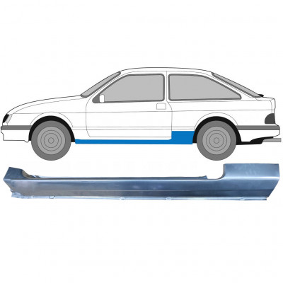 Panneau de réparation du seuil pour Ford Sierra 1982-1993 / Gauche 6617