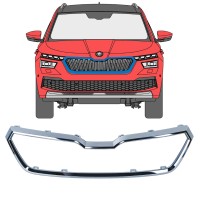 Cadre de calandre pour Skoda Kamiq 2019-2023 17226