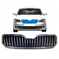 Calandre chromée pour Skoda Superb 2008-2015 7553