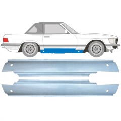 Panneau de réparation du seuil pour Mercedes SL-Class 1971-1989 / Gauche+Droit / Ensemble 11496