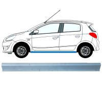 Réparation bas de caisse inférieure pour Mitsubishi Space Star 2013-2024 / Gauche 16843