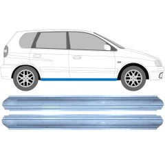 Réparation bas de caisse pour Mitsubishi Space Star 1998-2005 / Gauche+Droit / Ensemble 12650