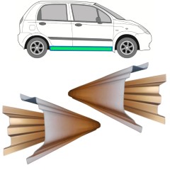Réparation bas de caisse intérieur + extérieur pour Chevrolet Spark 2005-2010 / Gauche+Droit / Ensemble 11784