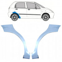 Panneau de réparation arc d'aile arrière pour Chevrolet Spark 2005-2010 / Gauche+Droit / Ensemble 9764