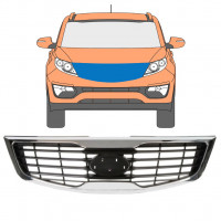 Grille de calandre pour Kia Sportage 2010-2013 7514