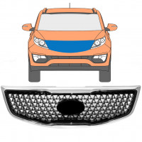 Grille de calandre pour Kia Sportage 2013-2015 7515