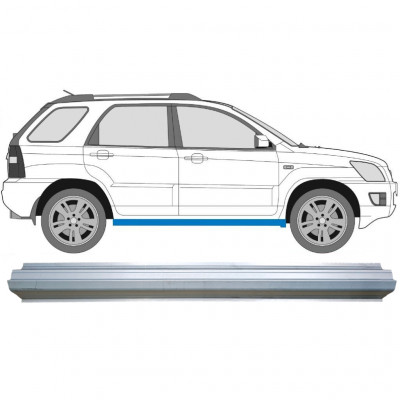 Réparation bas de caisse pour Kia Sportage II 2004-2010 / Gauche = Droite (symétrique) 5121