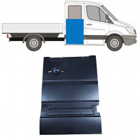 Panneau de réparation de porte arrière pour Mercedes Sprinter 2006- Double cabine / Droite 11620