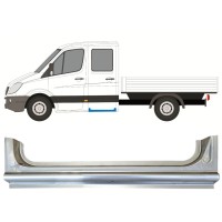 Réparation bas de caisse arrière pour Mercedes Sprinter 2006-2018 / Gauche / Double cabine 15067