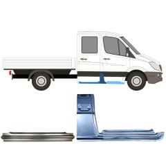 Ensemble de panneaux de réparation pour Mercedes Sprinter 2006-2018 / Droite / 14780