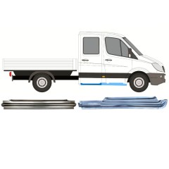 Ensemble de panneaux de réparation pour Mercedes Sprinter 2006-2018 / Droite / 14732