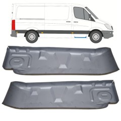 Tôle de réparation de marchepied pour Mercedes Sprinter 2006-2018 / Gauche+Droit / Ensemble 15074