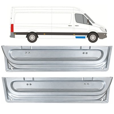 Panneau de réparation de porte avant intérieur pour Mercedes Sprinter 2006-2018 / Gauche+Droit / Ensemble 17055