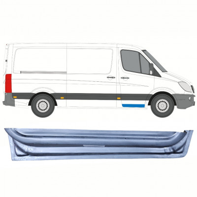 Panneau de réparation de porte avant intérieur pour Mercedes Sprinter 2006 - / Droite 9133