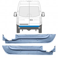 Panneau de réparation de porte arrière pour Mercedes Sprinter 2006- / Gauche+Droit / Ensemble 9555