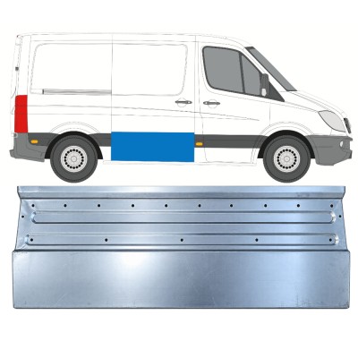 Panneau de réparation pour porte coulissante pour Mercedes Sprinter 2006-2026 / Droite 17308