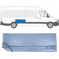 Panneau de réparation arc d'aile arrière pour Mercedes Sprinter 2006- / Droite 8551