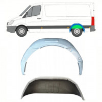 Passage de roue intérieur arrière pour Mercedes Sprinter 2006- / Gauche / Ensemble 11968