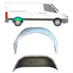Passage de roue intérieur arrière pour Mercedes Sprinter 2006-2018 / Droite / Ensemble 11967