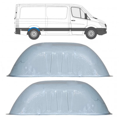 Panneau de réparation de passage pour Mercedes Sprinter 2006- / Ensemble 11736