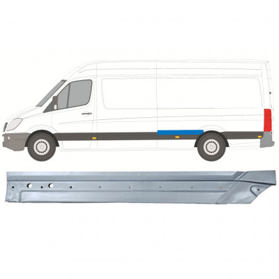 Panneau de réparation arc d'aile arrière pour Mercedes Sprinter 2006- / Gauche 12056