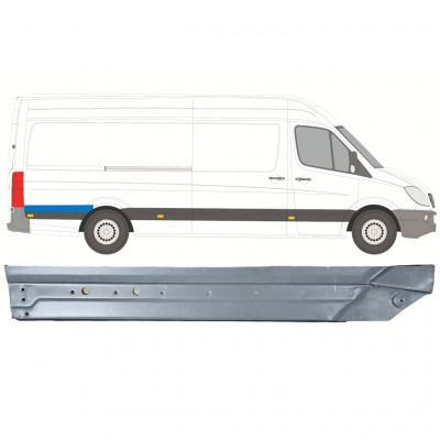 Panneau de réparation arc d'aile arrière pour Mercedes Sprinter 2006- / Droite 12053