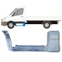 Ensemble de panneaux de réparation pour Mercedes Sprinter 2006-2018 / Gauche / Cabine simple / 15084