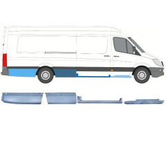 Ensemble de panneaux de réparation pour Mercedes Sprinter 2006-2018 / Droite / 12428