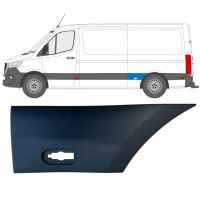 Moulure latérale sur aile arrière pour Mercedes Sprinter 2018- / Gauche 16651