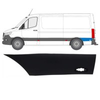 Moulure de derrière roue arrière pour Mercedes Sprinter 2018- / Gauche 16645